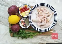 吃到停不下来的百香果柠檬鸡爪的做法图解1