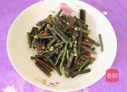 土豆炒红豇豆的做法图解5