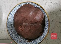 紫薯豆沙糯米饼的做法图解4