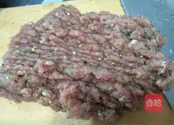 Illustration of how to make fresh meat wontons 4