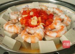 清蒸豆腐虾仁的做法图解15