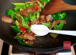 腊肉炒辣椒的做法图解8