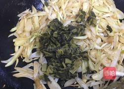 藠头炒酸菜的做法图解10