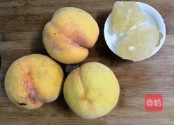 黄桃糖水的做法图解1