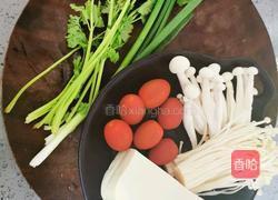 双菇豆腐汤的做法图解1