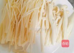 双菇豆腐汤的做法图解2