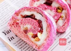火龙果麻薯面包的做法图解18