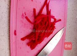 凉拌火龙果皮的做法图解2