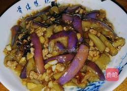 肉沫红烧茄子的做法图解8