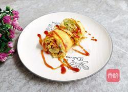 丝瓜西红柿蛋卷的做法图解19