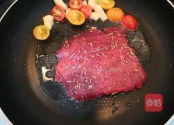 开胃迷迭香牛排的做法图解11