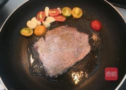 开胃迷迭香牛排的做法图解12