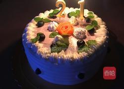 巧克力蓝莓蛋糕的做法图解12