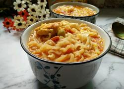 鸡蛋芝士拉面