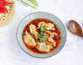 酸湯餃子