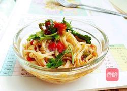 凉拌金针菇的做法图解7