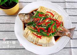 清蒸豆腐鲈鱼