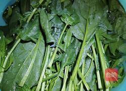 韩式菠菜的做法图解1