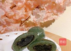 黑芝麻艾草青团的做法图解12