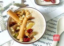 坚果麦片香蕉酸奶昔的做法图解7