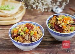 腊肠时蔬焖饭的做法图解8