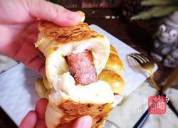 牛肉肠面包卷的做法图解14