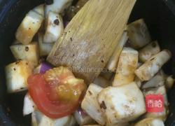 番茄炖茄子的做法图解6