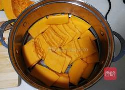 南瓜糯米夹心饼的做法图解2