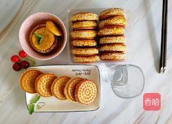 南瓜糯米夹心饼的做法图解19