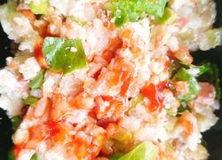 豆腐拌饭
