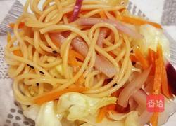 番茄酱炒意大利面的做法图解6