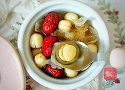 红枣银耳莲子羹的做法图解9