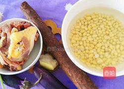 黄豆茄子山药鸡汤的做法图解1