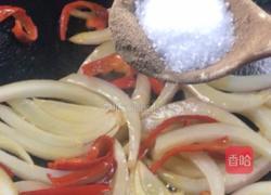 扁豆炒肉的做法图解7