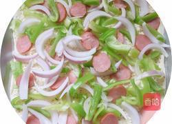 披萨(肉松)的做法图解5