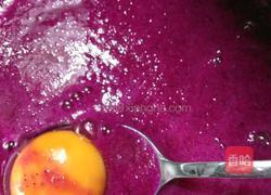 火龙果松饼的做法图解2