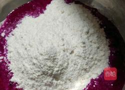 火龙果松饼的做法图解3