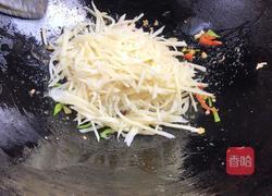 茭白炒肉丝的做法图解13