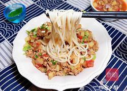 双茄肉沫拌面（10分钟快手打卤面）的做法图解17