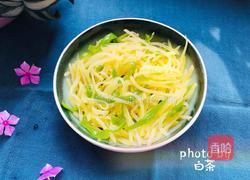 青椒土豆丝的做法图解7