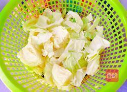红烧卷心菜的做法图解4