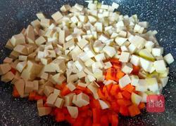 毛豆子炒三丁的做法图解7