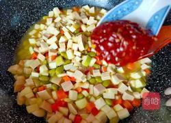 毛豆子炒三丁的做法图解10