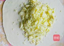 爆浆榴莲芝士饼的做法图解6
