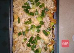 金针芝士牛焗饭的做法图解14