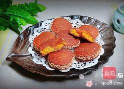 南瓜糯米薯片饼的做法图解19