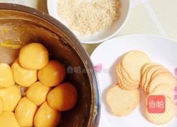 南瓜糯米薯片饼的做法图解11