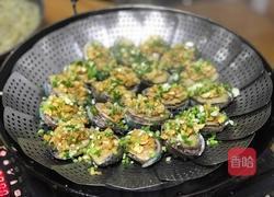 安式蒜蓉蒸鲍鱼的做法图解6