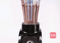 秋葵可可思慕昔的做法图解3