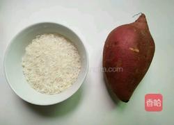 红薯丝粥的做法图解1